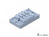 E.T. Model P35-074 U.S.Army M48/M60 MBT T97E2 Workable Track ( 3D Printed ) For AFV/TAKOM/TRUMPETER Kit 1/35